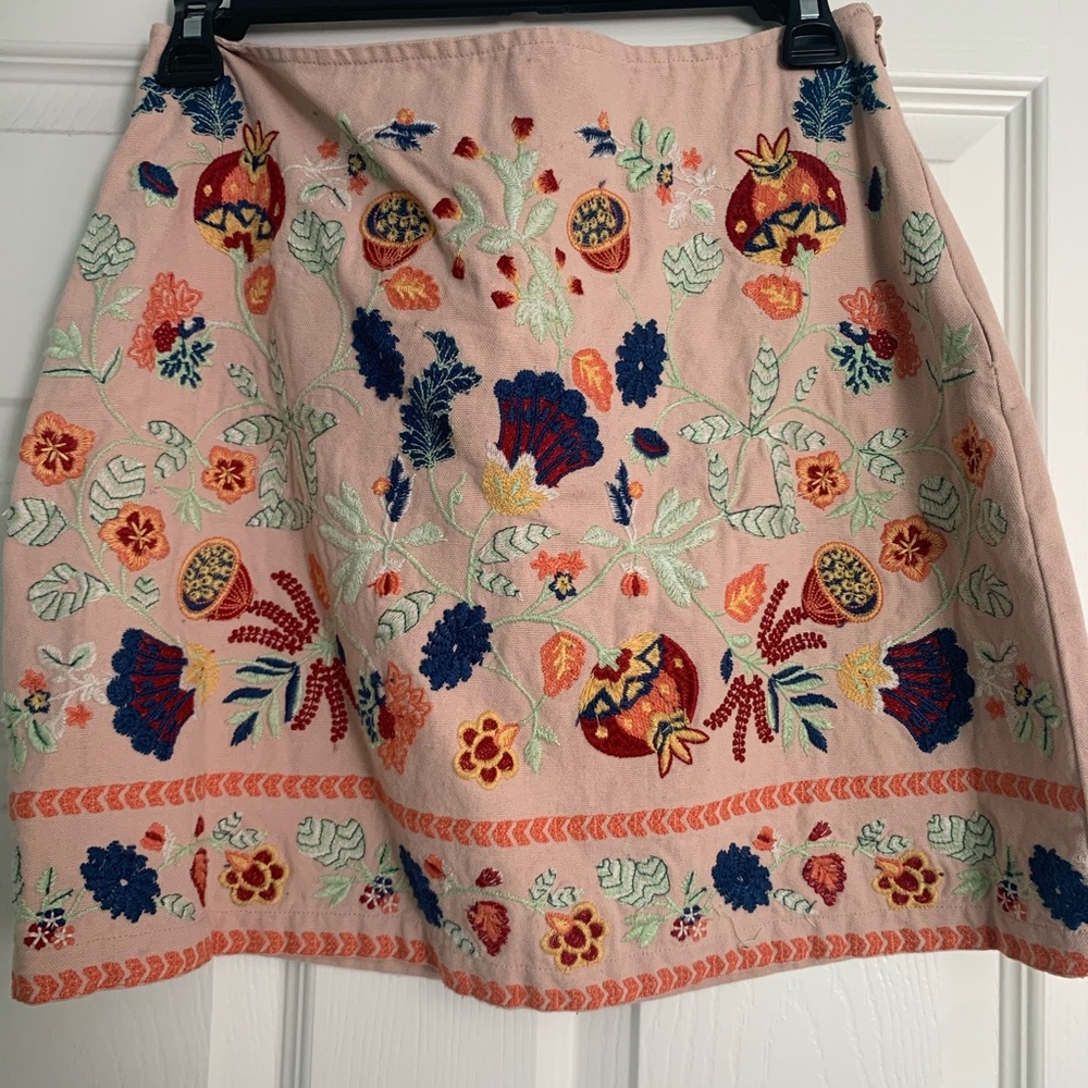 Urban Outfitters embroidered skirt!